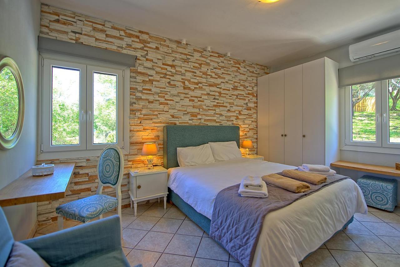 Beachfront Villa Seasun By Posarellivillas Agios Spyridon  Luaran gambar