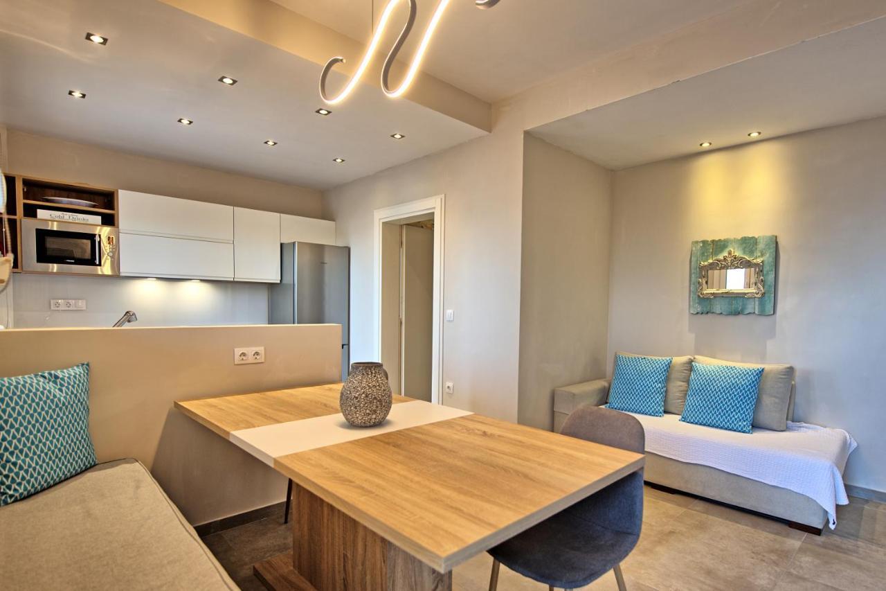 Beachfront Villa Seasun By Posarellivillas Agios Spyridon  Luaran gambar